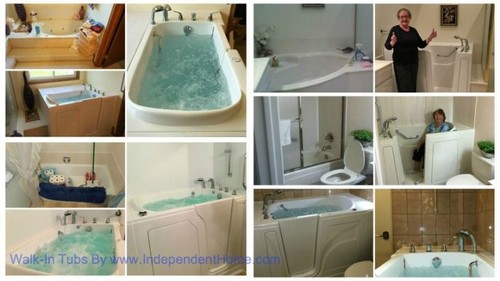 Before and After Walk in Tub Installations